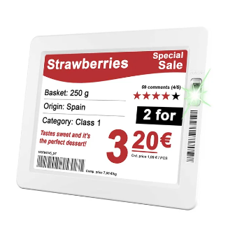 Купить Электронный ценник Pricer SmartTAG HD 150